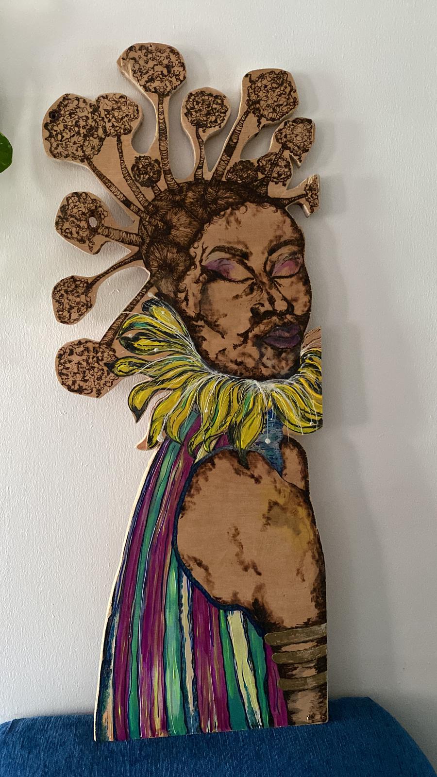 KINGSTON Fine Art by Poochie – “Bamboo Wall Wisdom”