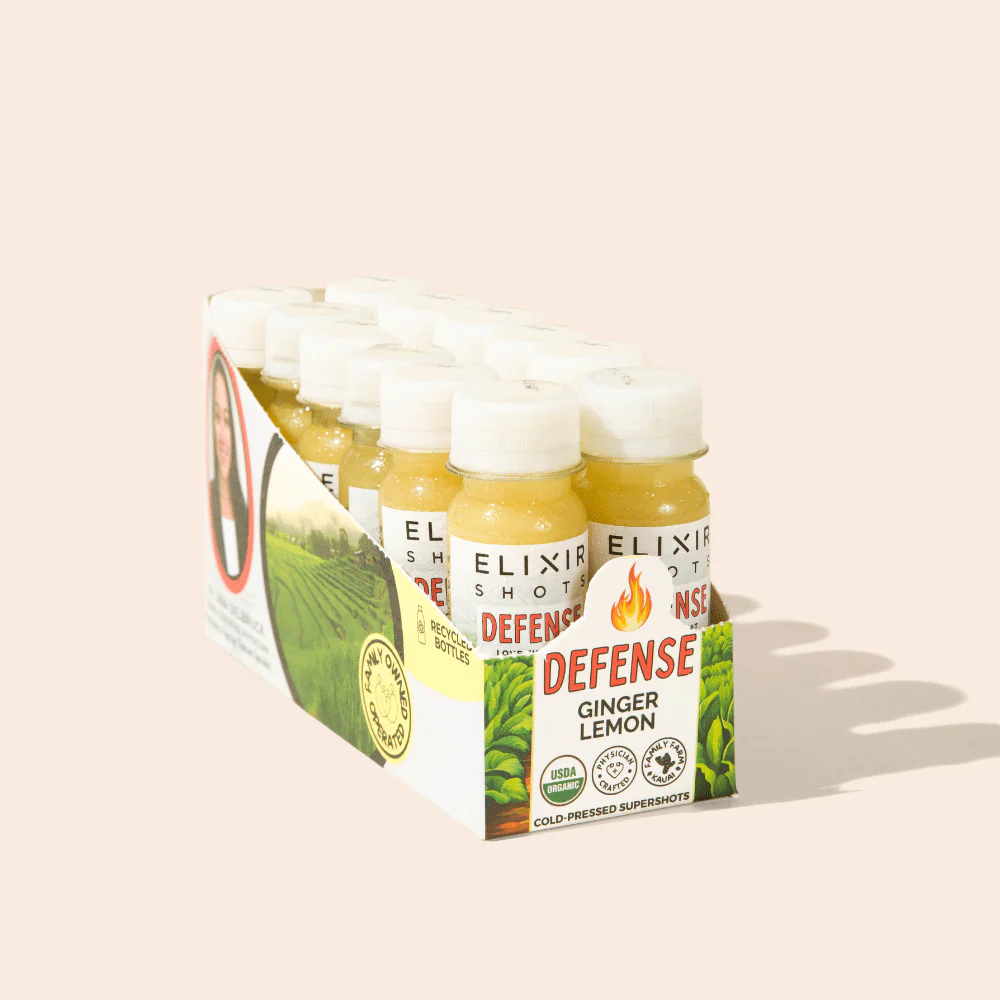 Defense elixir shot â€“ immune support from Island Blend