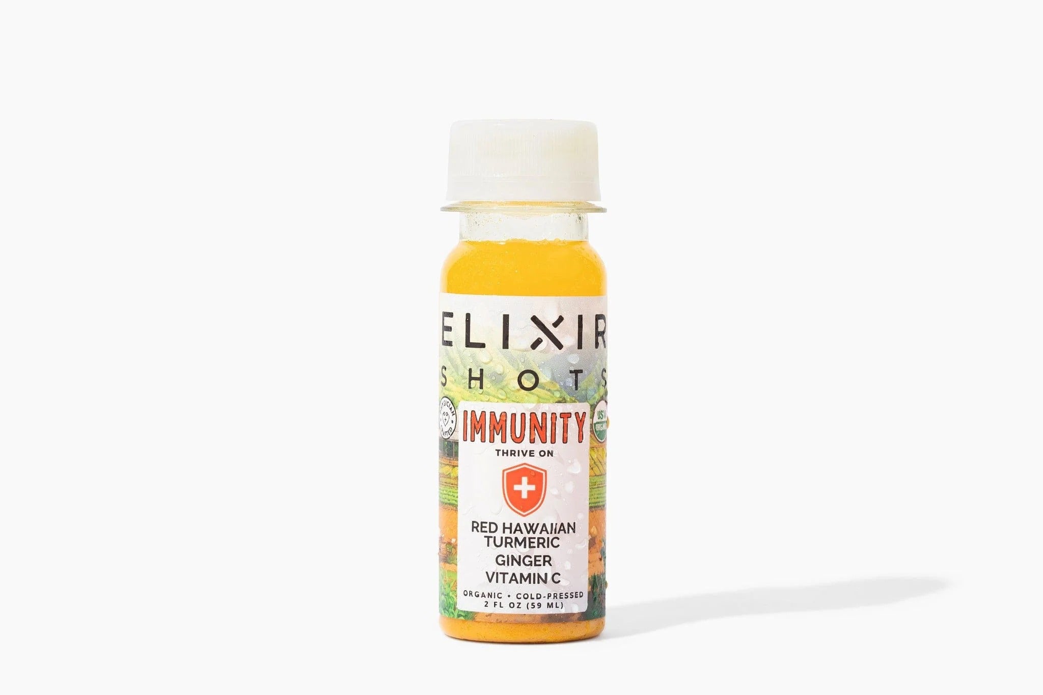 Immunity-boosting elixir shot by Island Blend